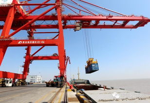 大豐港與上海港集裝箱航線實(shí)現(xiàn)首航